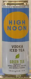 High Noon Iced Tea Green Tea 355ml
