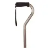 Straight Cane Offset Handle Bronze