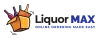 Liquor Max online ordering made easy logo.