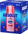 Absolut Vodka Cranberry 4Pks