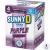 Sunny D Vodka Seltz Purple 4Pk