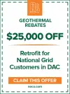 $25,000 off geothermal retrofit for National Grid customers in DAC