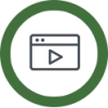 security cameras recording icon