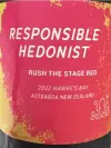 Responsible Hedonist Red