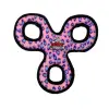 Tuffy 3 Way Tug Pink