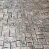 New ashler small slate flooring.