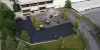 Commercial parking lot paving