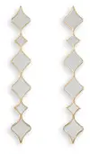 Harriswood - Accent Mirror Set (Set of 2) - Gold Finish