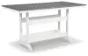 Transville - Counter Table W/Umb Opt