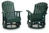 Shell Beach - Swivel Glider Chair - Green