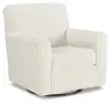 Herstow - Swivel Glider Accent Chair