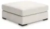 Donelson Creek - Oversized Accent Ottoman - Vanilla