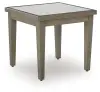 Rainier Ranch - Square End Table - Brown / Beige