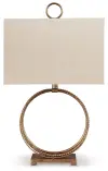 Mahala - Metal Table Lamp  - Antique Gold Finish