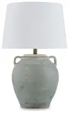 Shawburg - Terracotta Table Lamp - Antique Green
