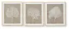 Hendridge - Wall Art Set (Set of 3) - Taupe / White