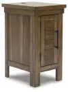 Moriville - Chair Side End Table - Grayish Brown