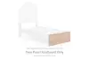 Arloster - Twin Panel Footboard - Tan