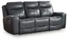 Next Move - Power Reclining Sofa With Adjustable Headrest