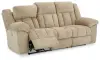 Tip-off - Power Reclining Sofa With Adj Headrest