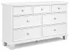 Fortman - Dresser - White