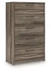 Elbrim - Five Drawer Chest - Brown