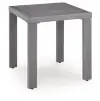 Half Moon Beach - Square End Table - Gray