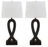 Markellton - Poly Table Lamp (Set of 2) - Black