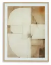 Corlain - Wall Art - Brown / Tan / White