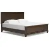 Danabrin - California King Panel Rails - Brown