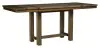 Moriville - Rectangular Dining Room Counter Extension Table - Grayish Brown
