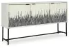 Freyton - Accent Cabinet - White / Gray