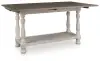 Havalance - Flip Top Sofa Table - Gray / White