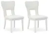 Chalanna - Dining Upholstered Side Chair (Set of 2) - White