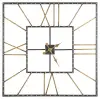 Thames - Wall Clock - Black / Gold Finish