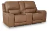 DeepWakes - Power Reclining Loveseat / Console / Adjustable Headrest