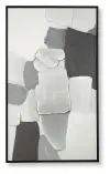 Adilson - Wall Art - White / Gray / Black