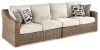 Beachcroft - RAF/LAF Loveseat w/Cush (Set of 2) - Beige