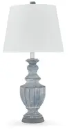Cylerick - Terracotta Table Lamp - Antique Blue