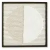 Bachard - Wall Decor - Tan / White
