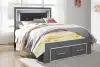 Lodanna - Full Panel Rails - Gray