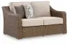 Laguna Heights - Loveseat With Cushion - Beige