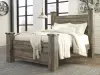 Trinell - Queen Poster Rails - Brown