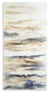 Joely - Wall Art - Blue / Tan