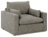 Dramatic - Chair and a Half - Granite