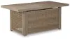 Beachcroft - Rectangular Fire Pit Table
