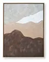 Fanthorne - Wall Art - Tan / Brown / White