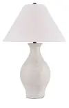 Ashbend - Ceramic Table Lamp - Antique White
