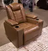 Gruaro - Power Recliner With Adjustable Headrest - Amber