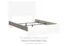 Stelsie - Queen Panel Rails - White